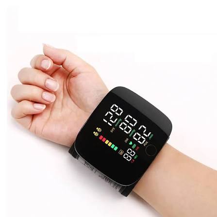Automatic Rechargeable Digital Touch Screen Wrist type Blood-Pressure Machine/ BP Machine